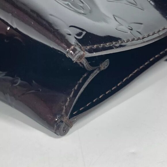 LOUIS VUITTON MonogramVernis Wilshere PM Tote Bag Hand Bag - Picture 10 of 14